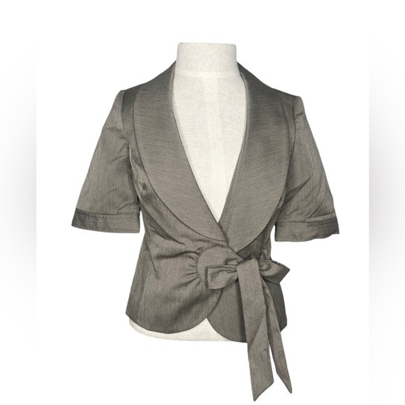The Limited Jackets & Blazers - NWT Limited jacket with side tie brown/tan size xsmall .
